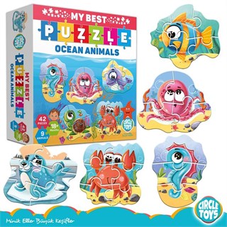 Circle Toys My Best Puzzle Ocean Animals