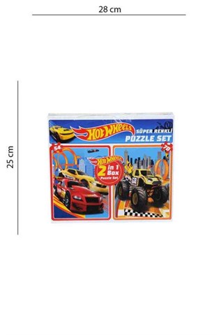 Hot Wheels 2in1 Puzzle