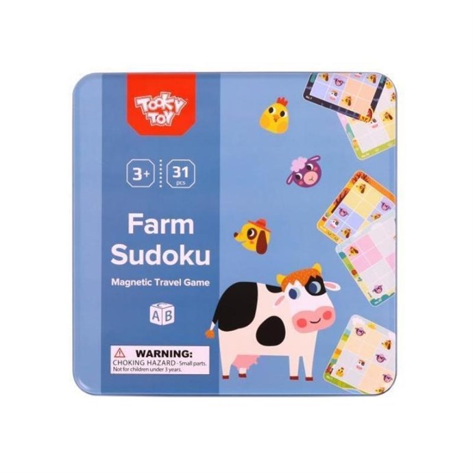 Tooky Toy Çiftlik Hayvanları Sudoku 4x4